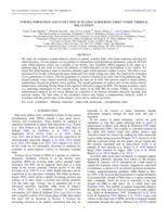 Vortex formation and evolution in planet harboring disks under thermal relaxation