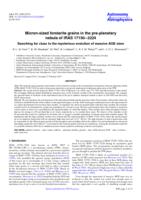 Micron-sized forsterite grains in the pre-planetary nebula of IRAS 17150-3224. Searching for clues to the mysterious evolution of massive AGB stars