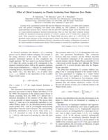 Effect of chiral symmetry on chaotic scattering from Majorana zero modes