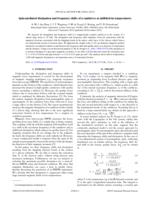 Spin-mediated dissipation and frequency shifts of a cantilever at milliKelvin temperatures.