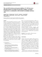 The novel beta 2-selective proteasome inhibitor LU-102 decreases phosphorylation of I kappa B and induces highly synergistic cytotoxicity in combination with ibrutinib in multiple myeloma cells