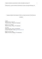 Computer-mediated communication in adults with high-functioning Autism Spectrum Disorders and Controls