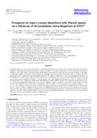 Prospects for high-z cluster detections with Planck, based on a follow-up of 28 candidates using MegaCam at CFHT