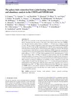 The galaxy-halo connection from a joint lensing, clustering and abundance analysis in the CFHTLenS/VIPERS field