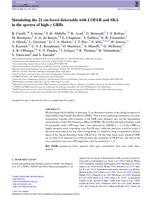 Simulating the 21 cm forest detectable with LOFAR and SKA in the spectra of high-z GRBs