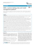 SEEK: a systems biology data and model management platform