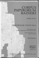 Die Archive des Aurelios Adelphios und des Aurelios Asklepiades. Griechische Papyri aus Hermupolis aus dem frühen 4 Jh. n. Chr.