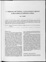 Settlement and territory: a socio-ecological approach to the evolution of settlement systems