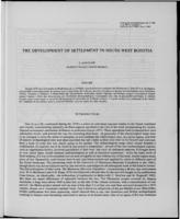 The development of settlement in South-West Boeotia