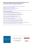 Consistency of capillary wave theory in 3 dimensions - divergence of the interface width and agreement with density functional theory