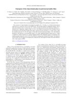 Emergence of the stripe-domain phase in patterned permalloy films