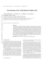 First detection of 3He+ in the planetary nebula IC 418