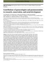 Contributions of paraecologists and parataxonomists to research, conservation, and social development