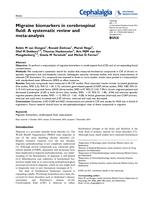 Migraine biomarkers in cerebrospinal fluid: a systematic review and meta-analysis