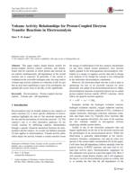 Volcano Activity Relationships for Proton-Coupled Electron Transfer Reactions in Electrocatalysis