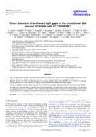 Direct detection of scattered light gaps in the transitional disk around HD 97048 with VLT/SPHERE