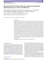 Disc polarization from both emission and scattering of magnetically aligned grains: the case of NGC 1333 IRAS 4A1