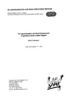 De-agrarianisation and rural employment in Igboland, south-eastern Nigeria