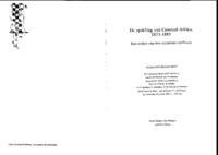 De opdeling van Centraal-Afrika, 1875-1885: een analyse van twee territoriale conflicten