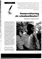 Democratisering als schaduwtheater?: Afrikaanse experimenten