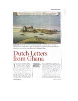 Dutch letters from Ghana