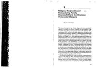 Religion, reciprocity and restructuring family responsibility in the Ghanaian Pentecostal diaspora