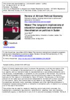 Wasta! The long-term implications of education expansion and economic liberalization on politics in Sudan