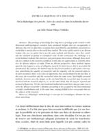 Entre le marteau et l'enclume: ou la dialectique être proche / faire des analyses dans la recherche du terrain