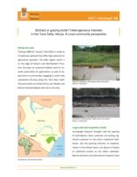 Biofuels or grazing lands? Heterogeneous interests in the Tana Delta, Kenya: a cross-community perspective