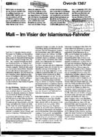 Mali: im Visier der Islamismus-Fahnder