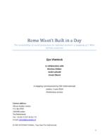 Rome wasn't built in a day: the accessibility of social protection for informal workers: a mapping of 5 West African countries