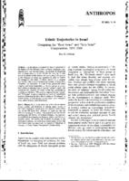 Ethnic trajectories in Israel: comparing the "Bené Israel" and "Beta Israel" communities, 1950-2000
