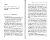 Explorations in the history and sociology of territorial cults in Zambia (1500-1950 CE)