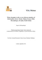 Water dynamics in the seven African countries of Dutch policy focus: Benin, Ghana, Kenya, Mali, Mozambique, Rwanda, South Sudan: report on Mozambique