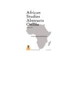 African Studies Abstracts Online: number 6, 2004