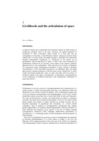 Livelihoods and the articulation of space