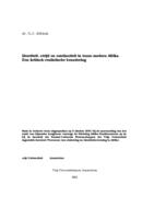 Identiteit, strijd en continuïteit in trans-modern Afrika: een kritisch-realistische benadering