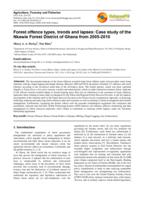 Forest offence types, trends and lapses: case study of the Nkawie Forest District of Ghana from 2005-2010