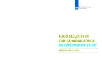 Food security in Sub-Saharan Africa: an explorative study