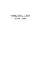 Among the Mende in Sierra Leone: the letters from Sjoerd Hofstra (1934-36)