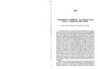 Antagonisme et solidarité: les relations entre Peuls et Dogons du Mali central