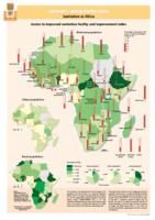 Sanitation in Africa: access to improved sanitation facility and improvement index