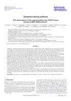 Dynamics during outburst. VLTI observations of the young eruptive star V1647 Orionis during its 2003-2006 outburst