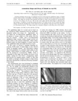 Anomalous shape and decay of islands on Au(110)