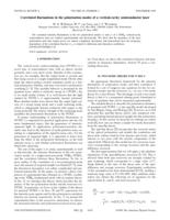 Correlated fluctuations in the polarization modes of a vertical-cavity semiconductor laser