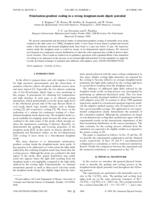 Polarization-gradient cooling in a strong doughnut-mode dipole potential