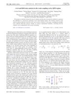 CNOT and Bell-state analysis in the weak-coupling cavity QED regime