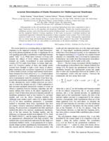 Accurate determination of elastic parameters for multicomponent membranes