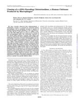 Cloning of a cDNA Encoding Chitotriosidase, a Human Chitinase Produced by Macrophages