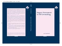 Impact assessment in EU lawmaking